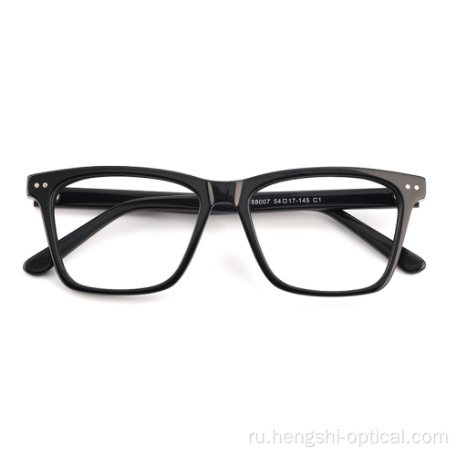 Пользовательский размер оптических глаз с двойной лининой очки ацетатные рамки для мужчин